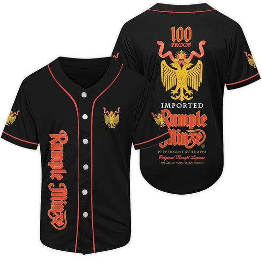 Vintage Rumple Minze Gin Baseball Jersey - Flexiquor.com