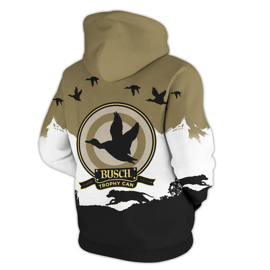 Busch Classic Beer Seagull Hoodie