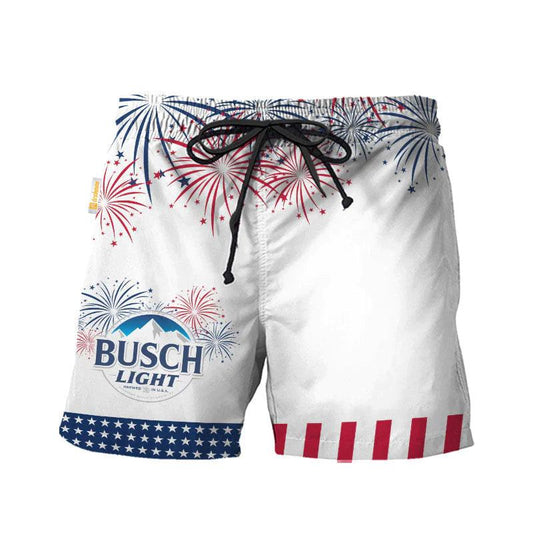 Busch Light American Independence Day Swim Trunks 1