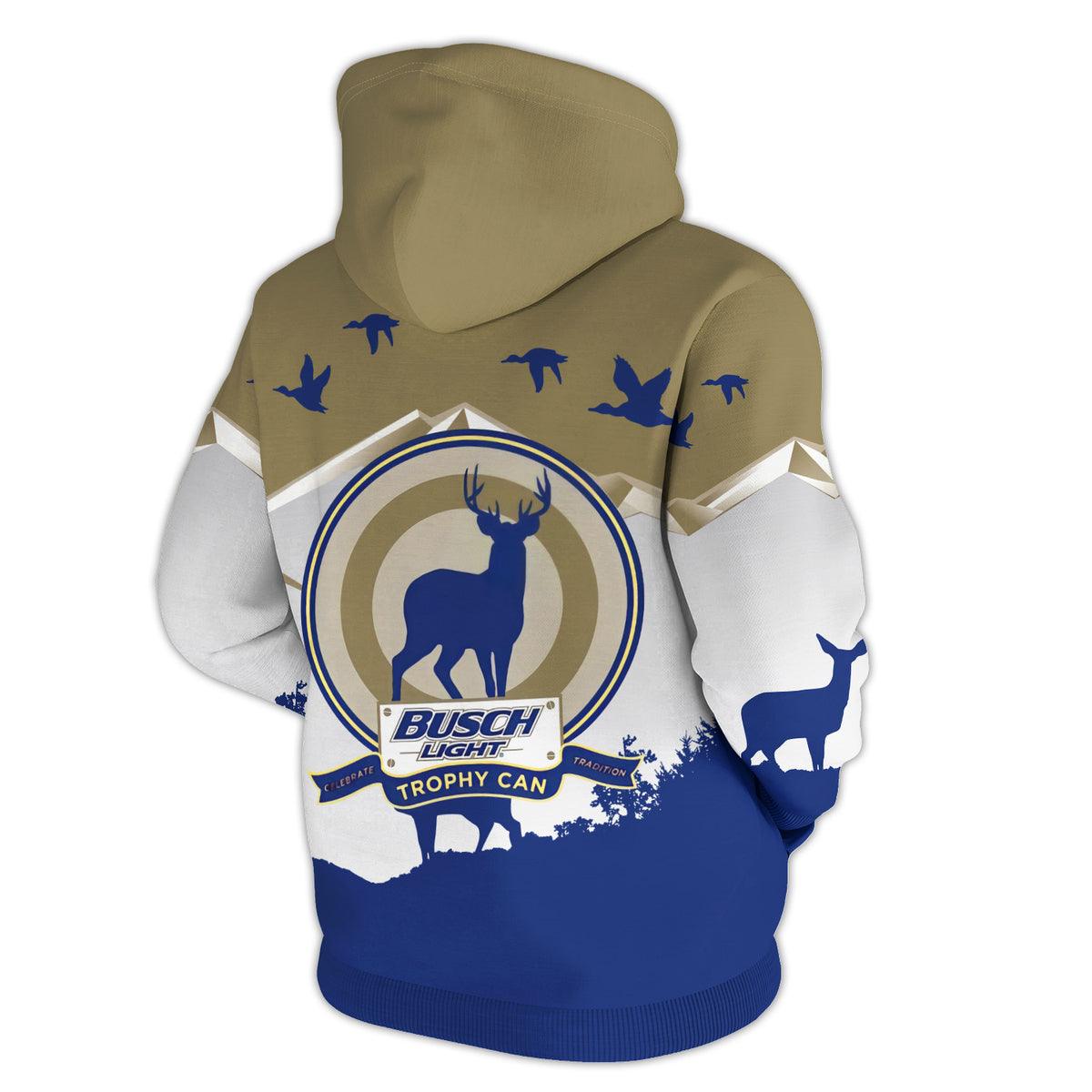 Busch Light Wildlife Trophy Can Hoodie