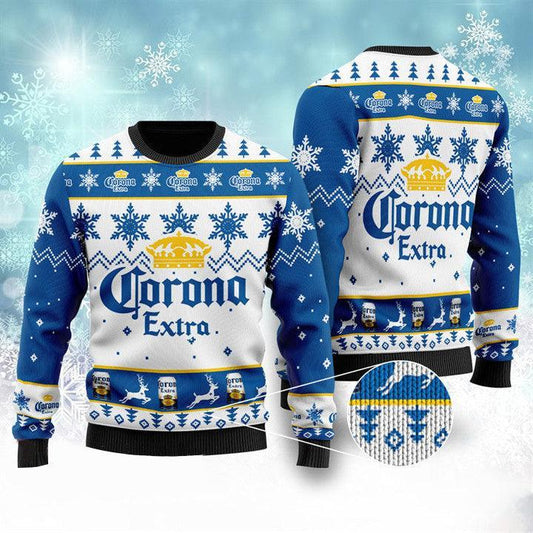 Corona Extra Christmas Sweater - Flexiquor.com