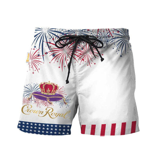 Crown Royal American Independence Day Swim Trunks 1