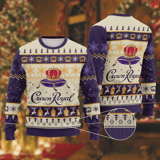 Crown Royal Christmas Sweater - Flexiquor.com