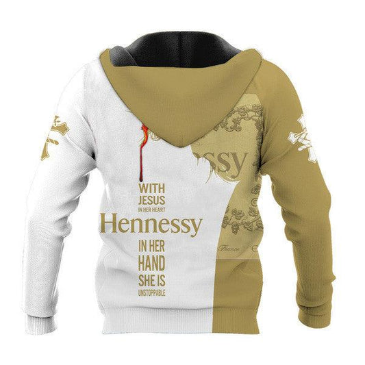 Easter Day Hennessy With Jesus Hoodie