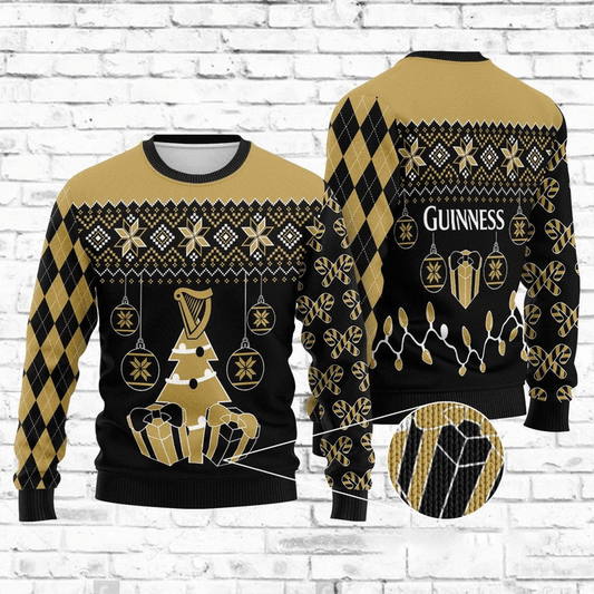 Guinness Beer Christmas Sweater - Flexiquor.com