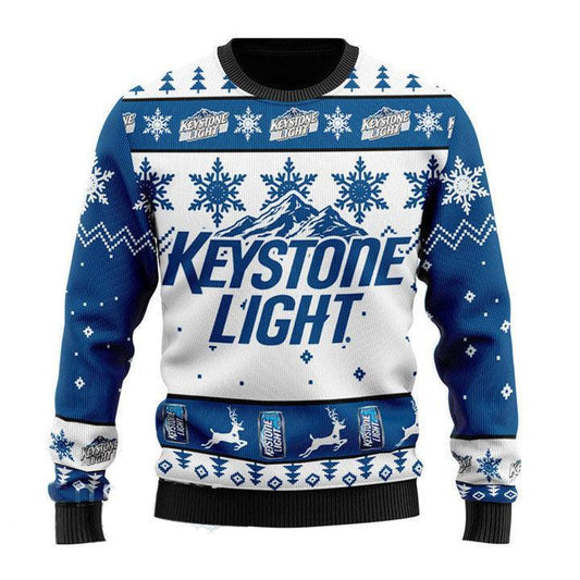 Keystone Light Christmas Sweater - Flexiquor.com