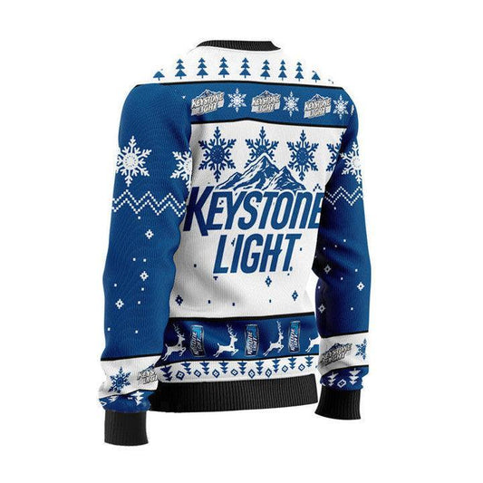 Keystone Light Christmas Sweater - Flexiquor.com