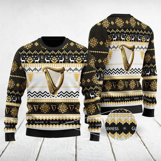 Modern Guinness Christmas Sweater - Flexiquor.com
