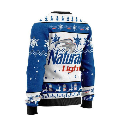 Natural Light Christmas Sweater - Flexiquor.com