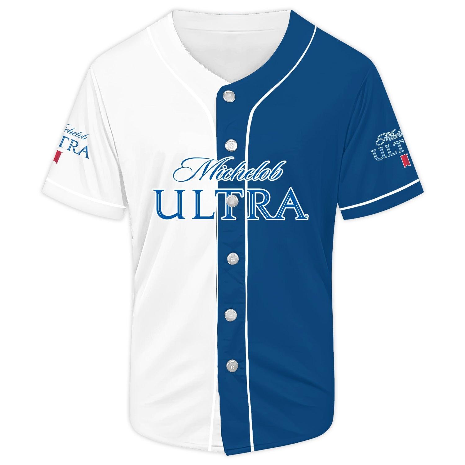 Personalized Basic Michelob Ultra Baseball Jersey