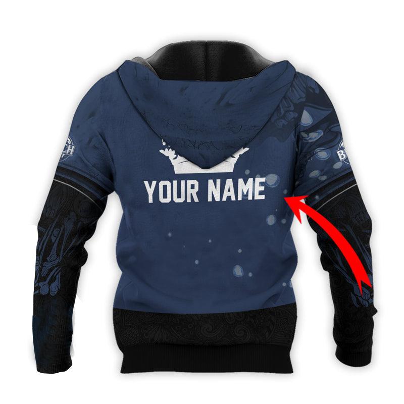Personalized Busch Light Prehistoric Fossils Hoodie