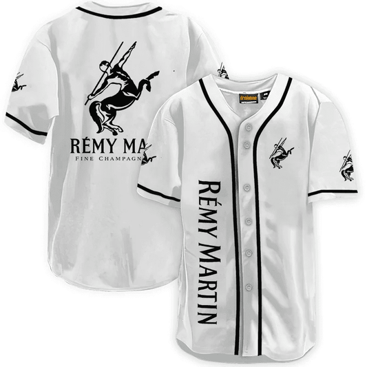 Remy Martin White Baseball Jersey