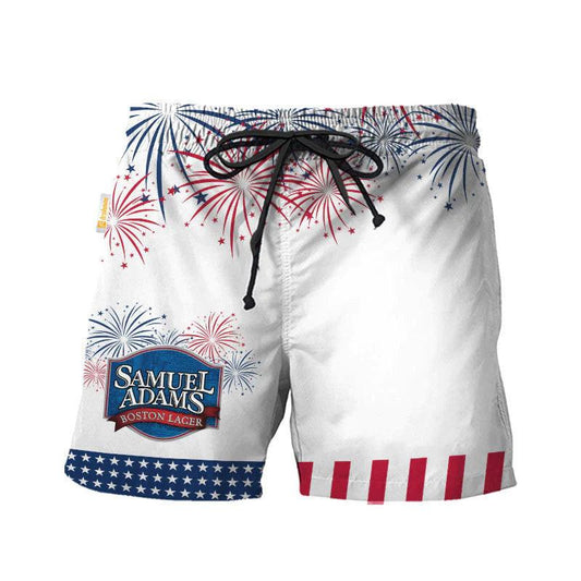 Samuel Adams American Independence Day Swim Trunks 1