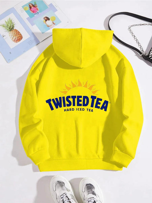 Twisted Tea Basic Yellow Hoodie