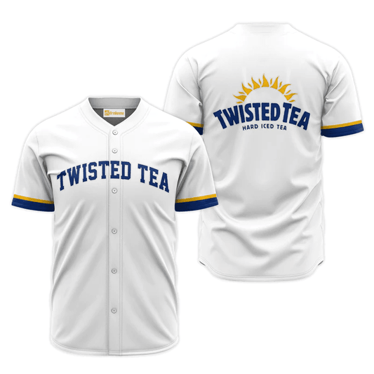 Twisted Tea White Jersey Shirt