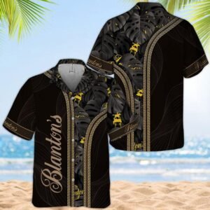 Tropical Inside Brown Blanton's Hawaiian Shirt