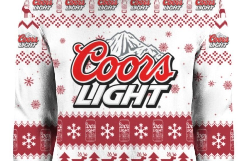 Holiday Fashion: Coors Light Christmas Sweaters - Flexiquor.com