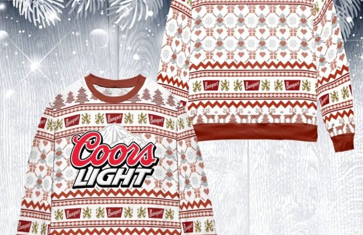 Coors Light Christmas Sweaters: Perfect for Ugly Sweater Parties - Flexiquor.com