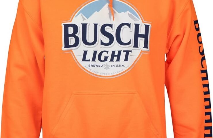 Busch Light Hoodie Sweatshirts: Perfect for Winter Sports - Flexiquor.com