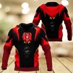 Black Skull Jim Beam Hoodie & Zip Hoodie