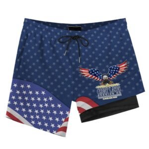American Eagle Great Lakes Compression Liner Swim Trunks