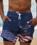 American Eagle Lagunitas Compression Liner Swim Trunks