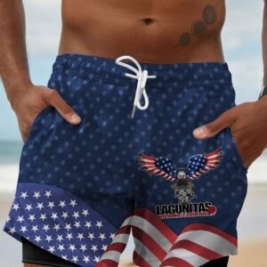American Eagle Lagunitas Compression Liner Swim Trunks