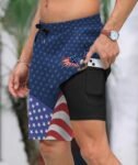 American Eagle Modelo Compression Liner Swim Trunks