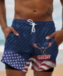 American Eagle Tecate Compression Liner Swim Trunks