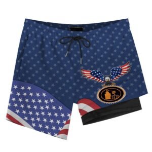 American Eagle Tito's Compression Liner Swim Trunks