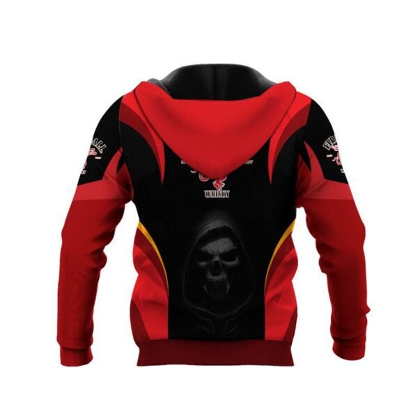 Black Skull Fireball Whisky Hoodie & Zip Hoodie
