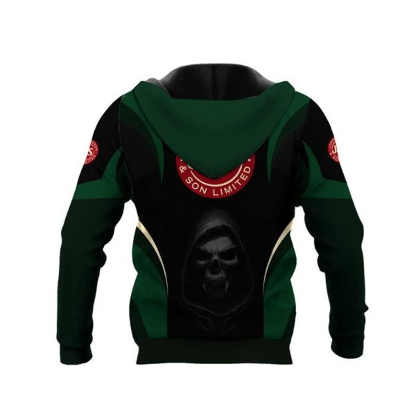 Black Skull Jameson Irish Whiskey Hoodie & Zip Hoodie