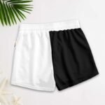 Black White Kraken Rum Women's Casual Shorts