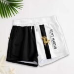 Black White Remy Martin Women's Casual Shorts
