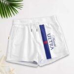Blue Stripe Michelob Ultra Women's Casual Shorts