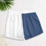 Blue White Busch Light Women's Casual Shorts