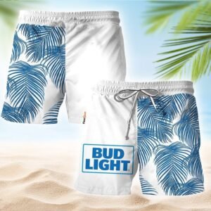Bud Light Fern Swim Trunks