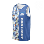 Bud Light Tropic Half Side Men's Tank Top