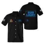 Bud Light USA Flag Button Shirt