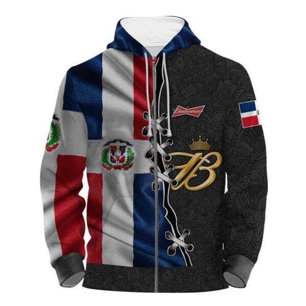 Budweiser Dominican Hoodie & Zip Hoodie