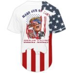 Budweiser Donald Trump Independence Day Baseball Jersey