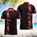 Budweiser Stripe Polo Shirt