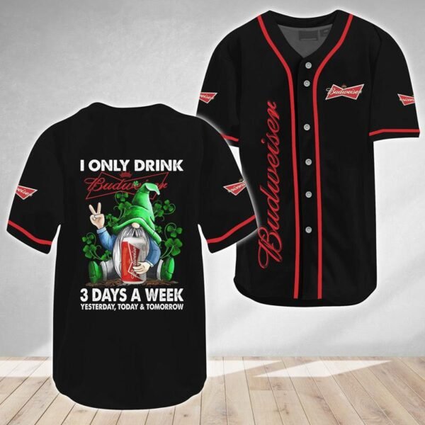 Budweiser Of Gnome Baseball Jersey