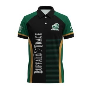 Buffalo Trace Kentucky Straight Bourbon Whiskey Polo Shirt - Flexiquor.com