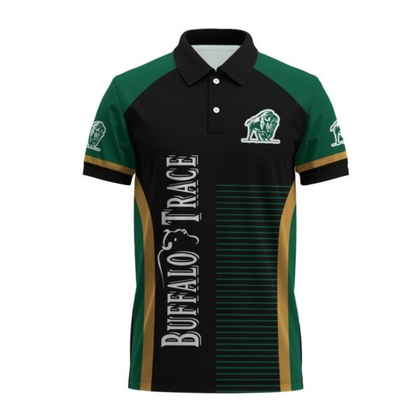 Buffalo Trace Kentucky Straight Bourbon Whiskey Polo Shirt