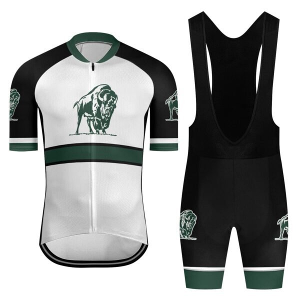 Buffalo Trace Stripe Men's Cycling Jersey Set