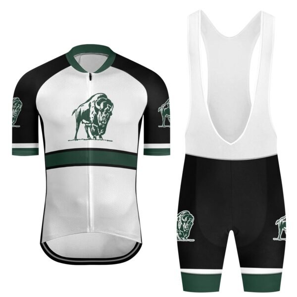 Buffalo Trace Stripe Men's Cycling Jersey Set