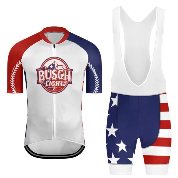 Busch Light America Men's Cycling Jersey Set