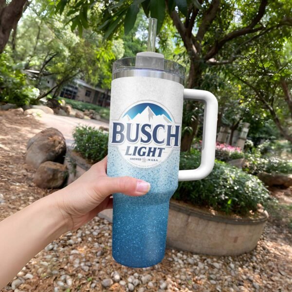 Busch Light Cat In The Hat 40oz Tumbler With Handle
