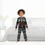 Busch Light Christmas Bigfoot Family Pajamas Set